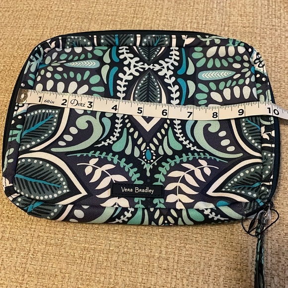 NWT Vera Bradley set Personal Travel Organizer Clutch Case in Blue Island - Picture 13 of 15